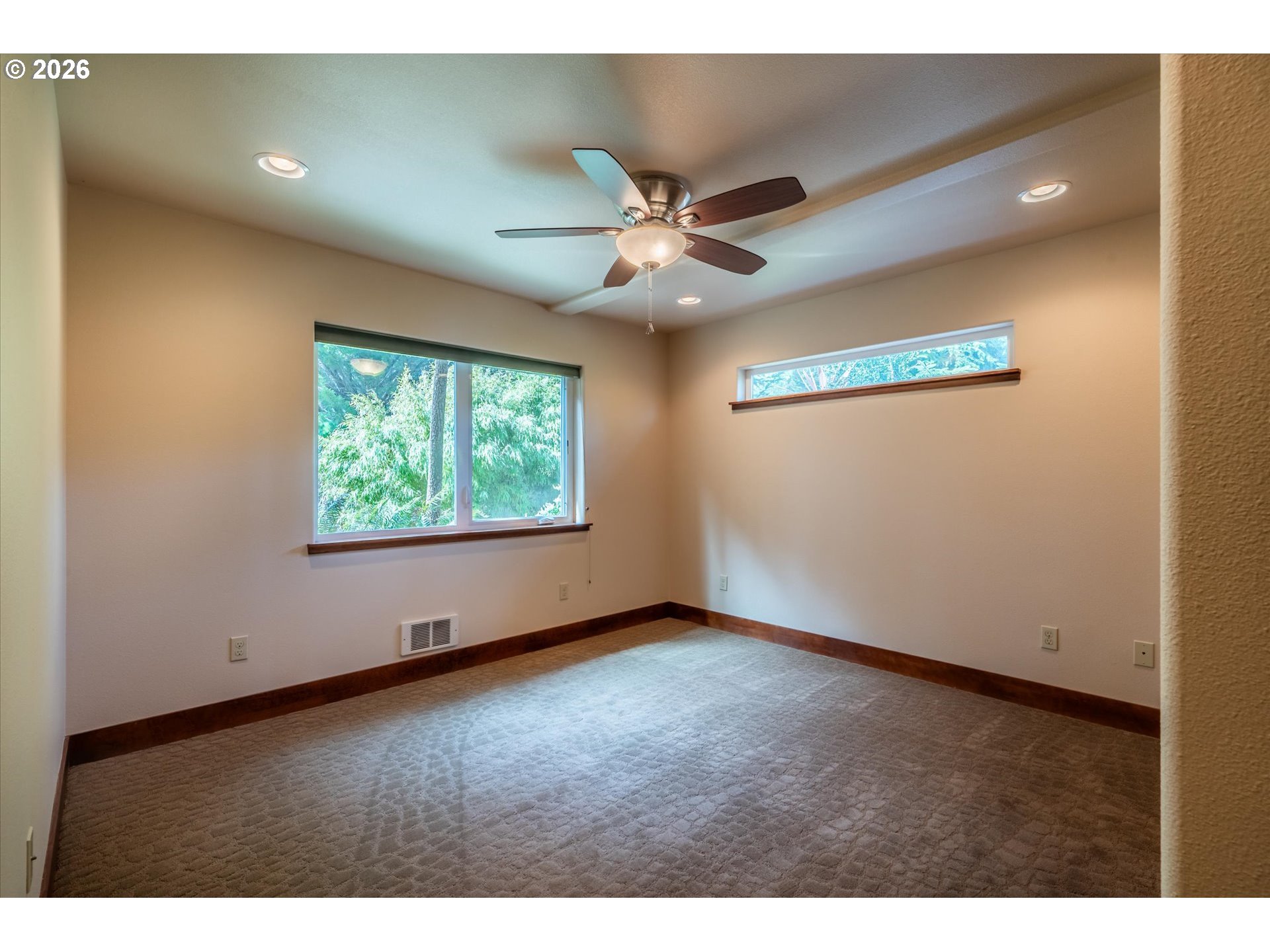 650 Tichenor Cemetery Road Port Orford, OR 97465 - Photo 24 of 48 a view of an empty room with a window