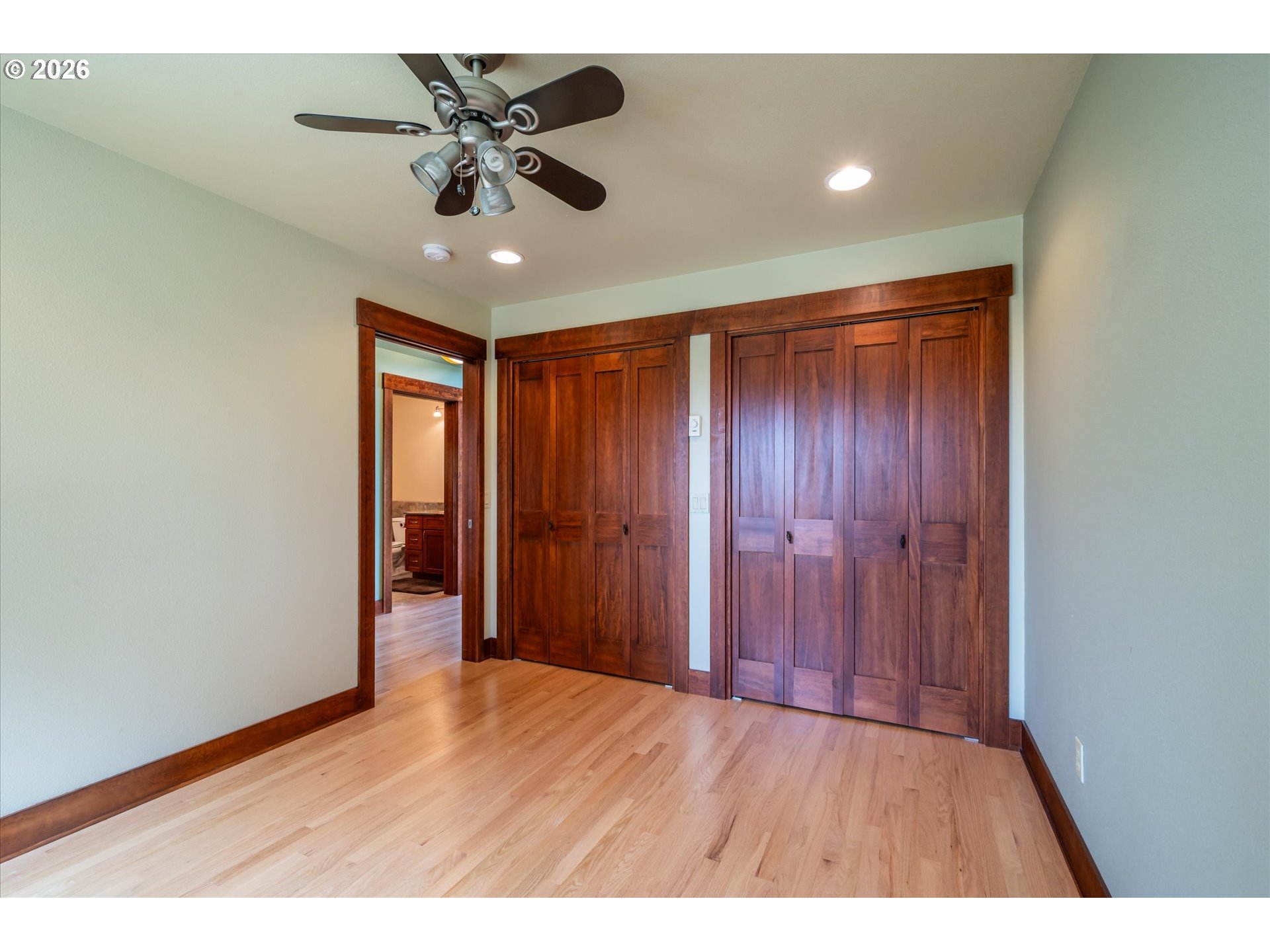 650 Tichenor Cemetery Road Port Orford, OR 97465 - Photo 26 of 48 a view of an empty room and a ceiling fan
