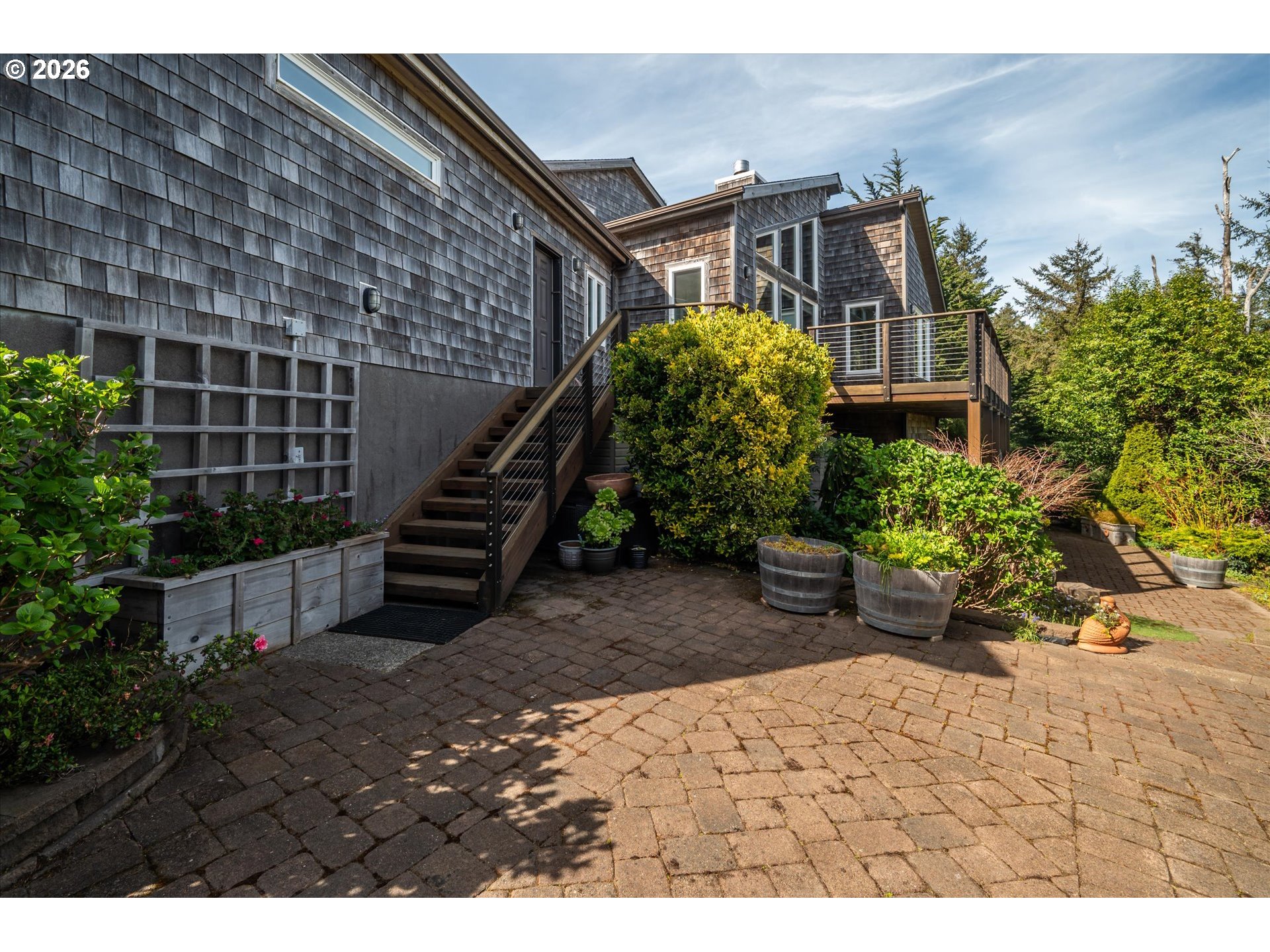 650 Tichenor Cemetery Road Port Orford, OR 97465 - Photo 5 of 48 a view of a house with a yard