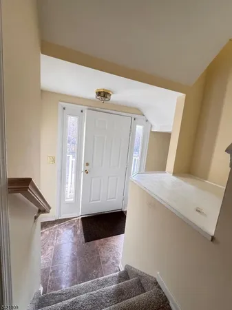 a view of front door