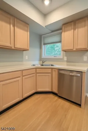 a white cabinets with window