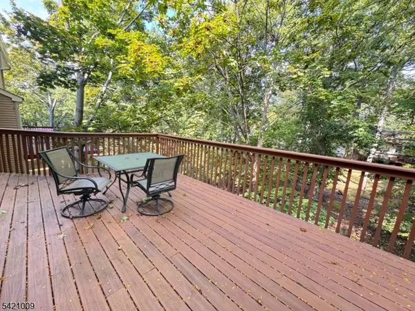 a view of balcony with seating space