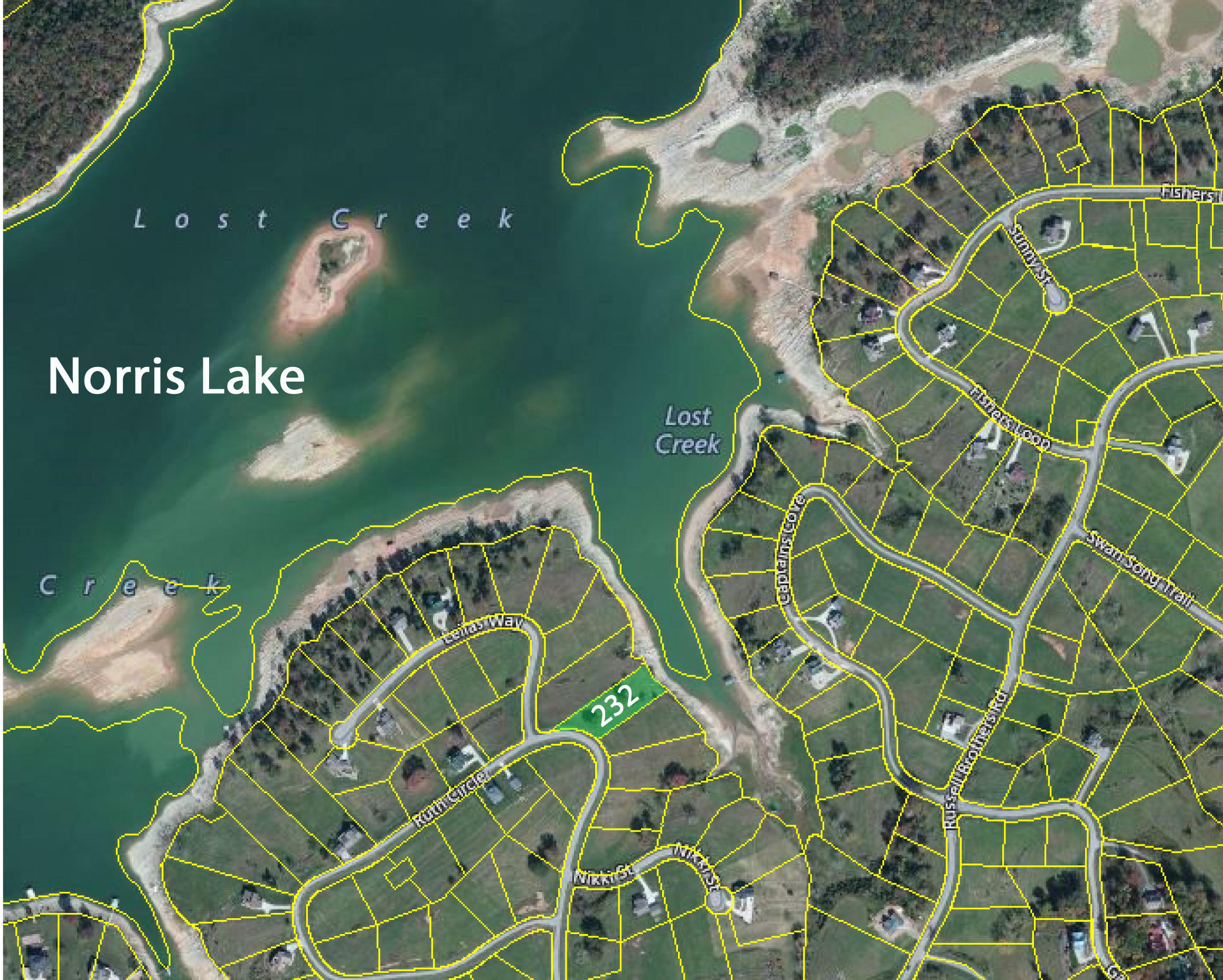 Norris Lake covers 34,000 acres