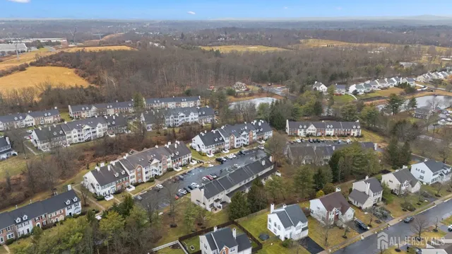 a view of a city with lake
