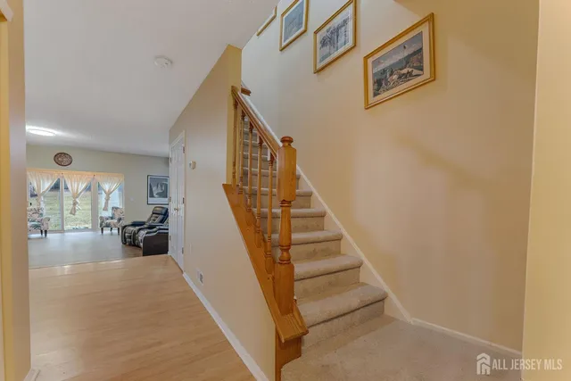 a view of entryway and hall