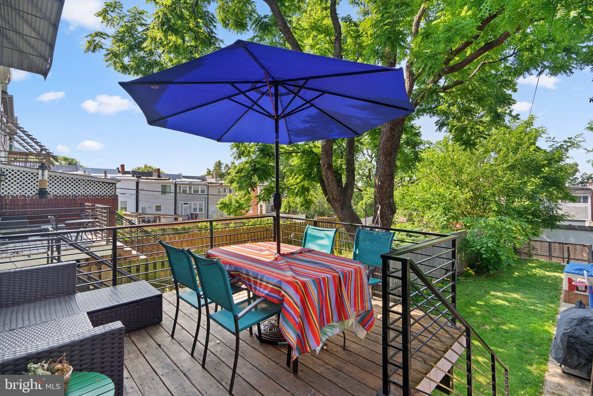 1275 Oates Street Northeast Washington, DC 20002 - Photo 33 of 40 an outdoor space with furniture and umbrella