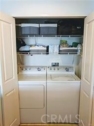 17 La Paloma Dana Point, CA 92629 - Photo 29 of 36 a close view of washer and dryer