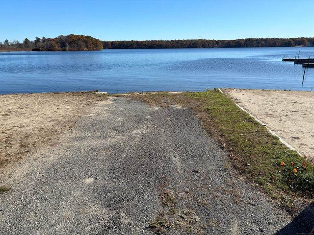 a view of an outdoor space and a lake view