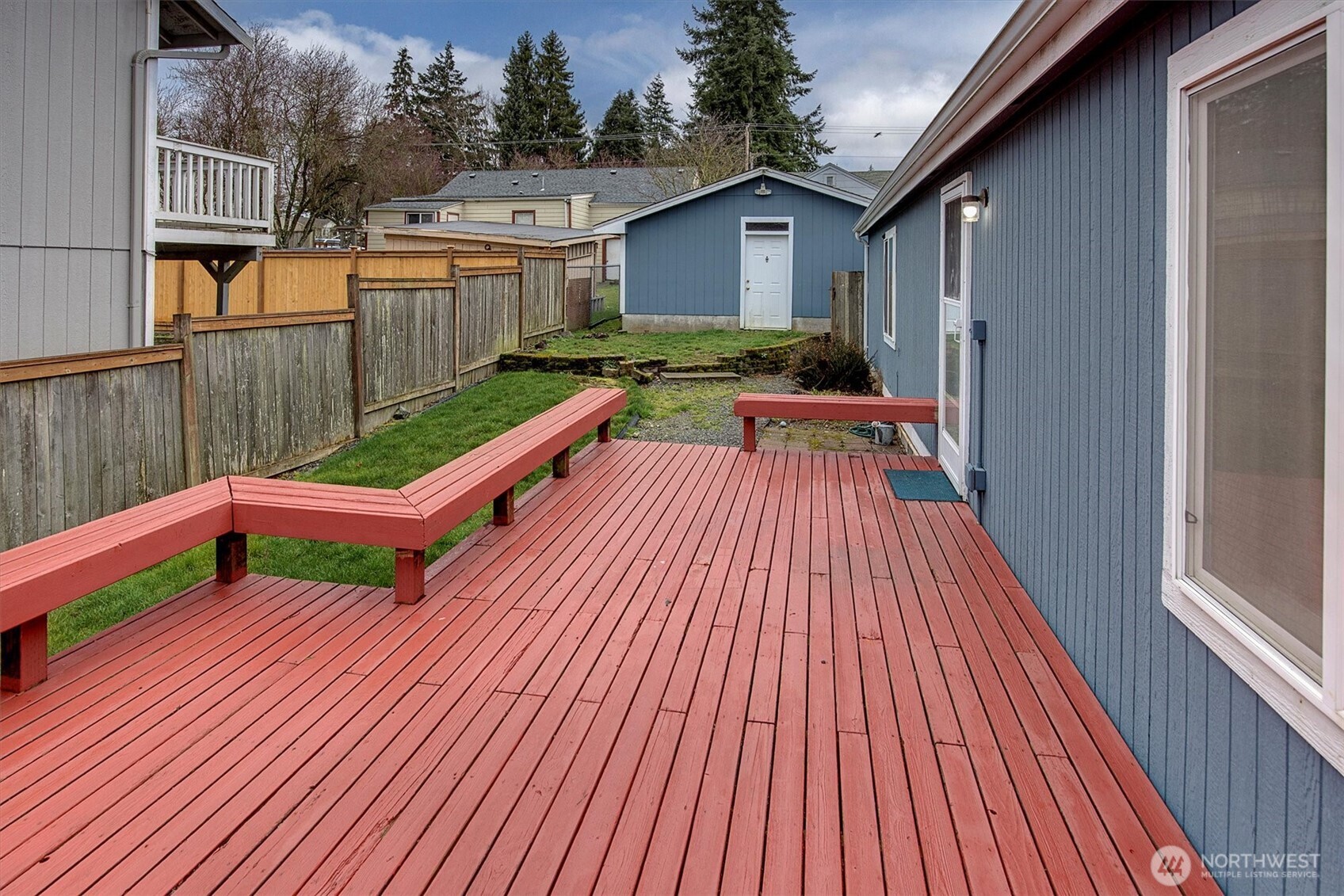 6407 Cady Road, Unit C Everett, WA 98203 - Photo 26 of 27 a view of outdoor space with deck and furniture
