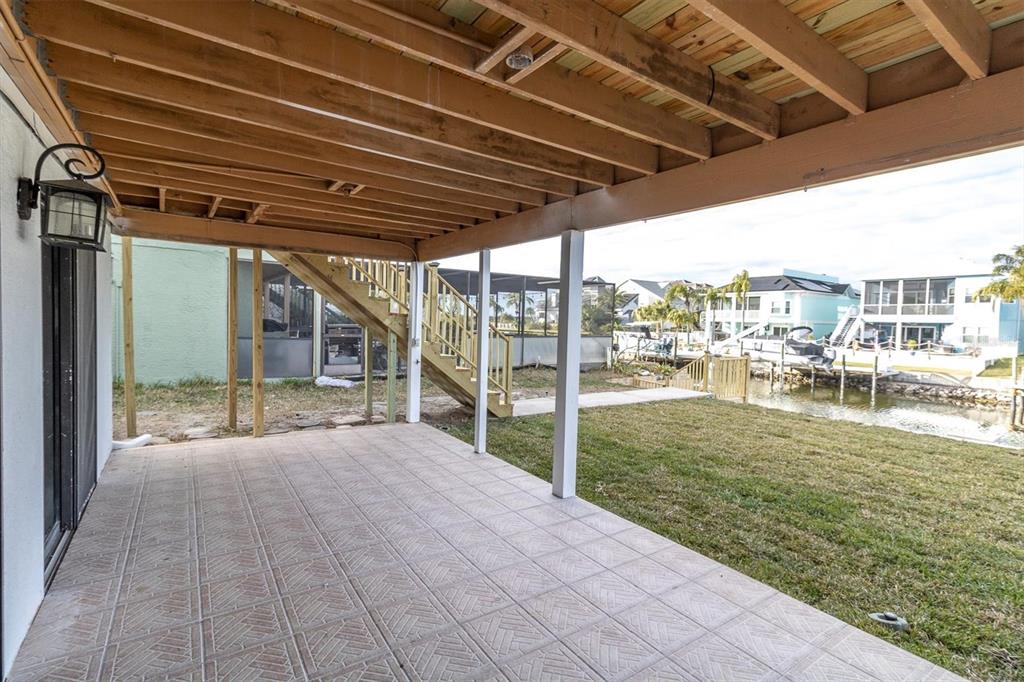 5925 Seaside Drive New Port Richey, FL 34652 - Photo 44 of 55 a view of swimming pool with outdoor seating