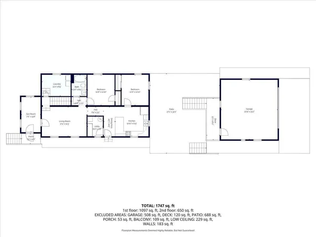 a picture of a floor plan