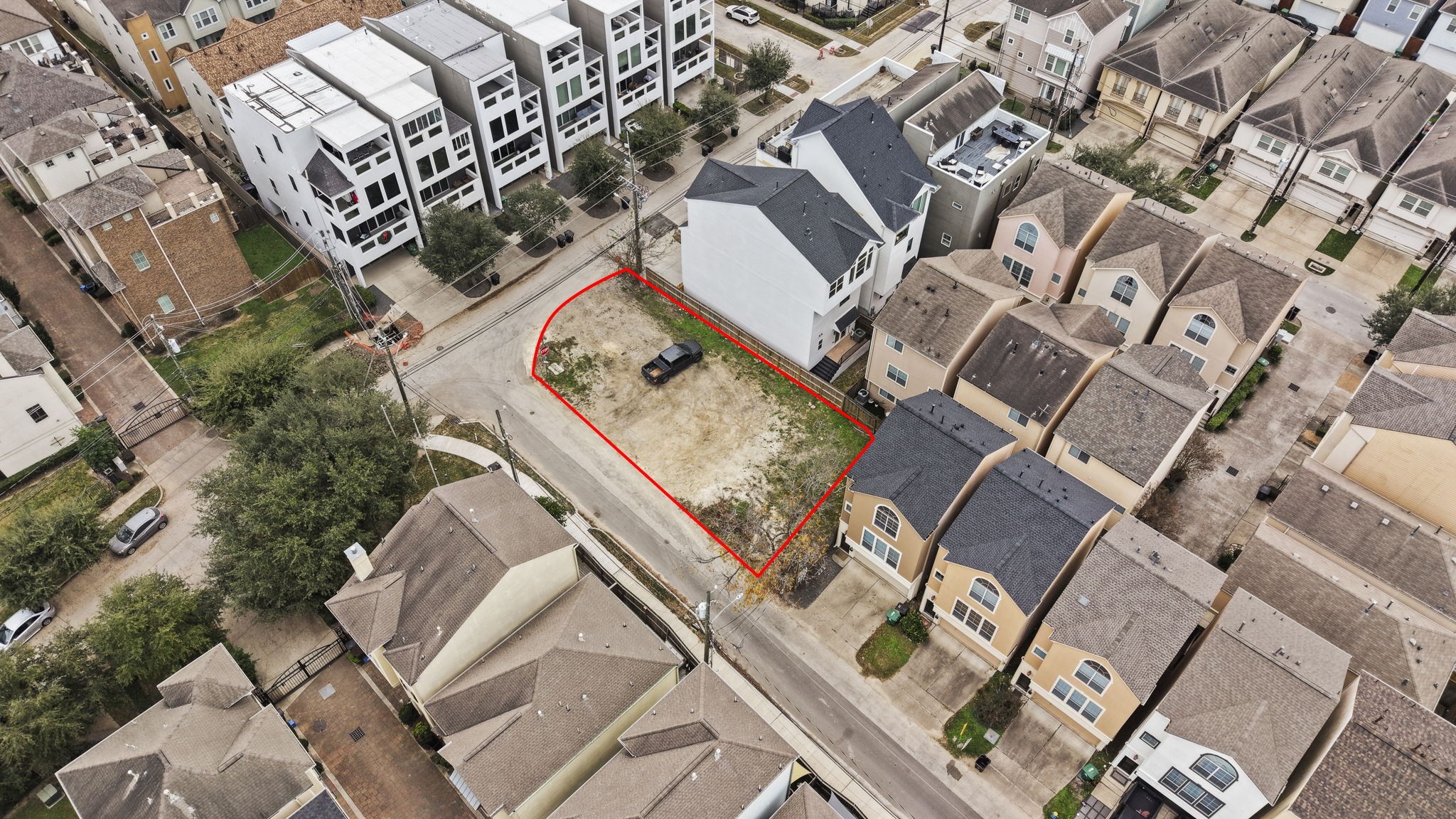 5807 Katy Street Houston, TX 77007 - Photo 7 of 37 This corner lot would be perfect for Detached New Construction Properties!