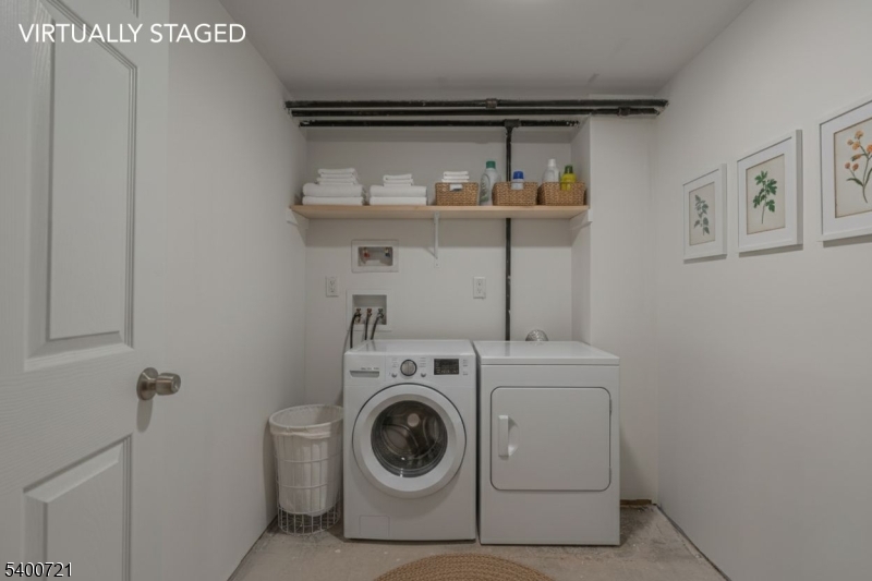 882 South 14th Street, Unit 3 Newark, NJ 07108 - Photo 20 of 20 a utility room with dryer and washer