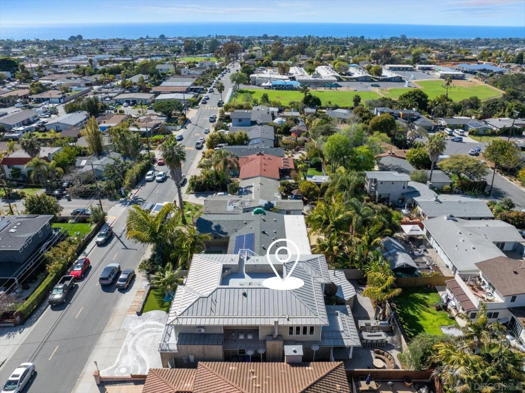 1066 Melba Road Encinitas, CA 92024 - Photo 3 of 54 an aerial view of multiple house