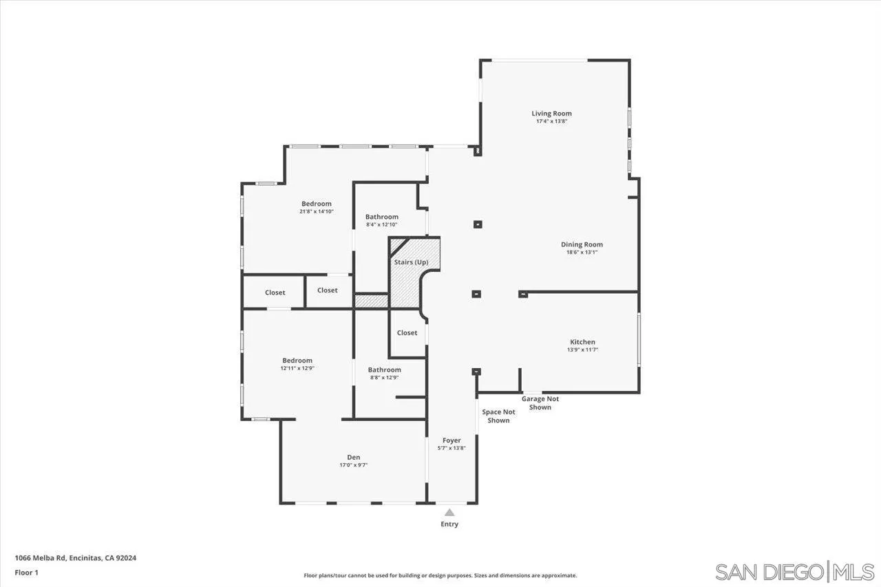 1066 Melba Road Encinitas, CA 92024 - Photo 53 of 54 a picture of floor plan