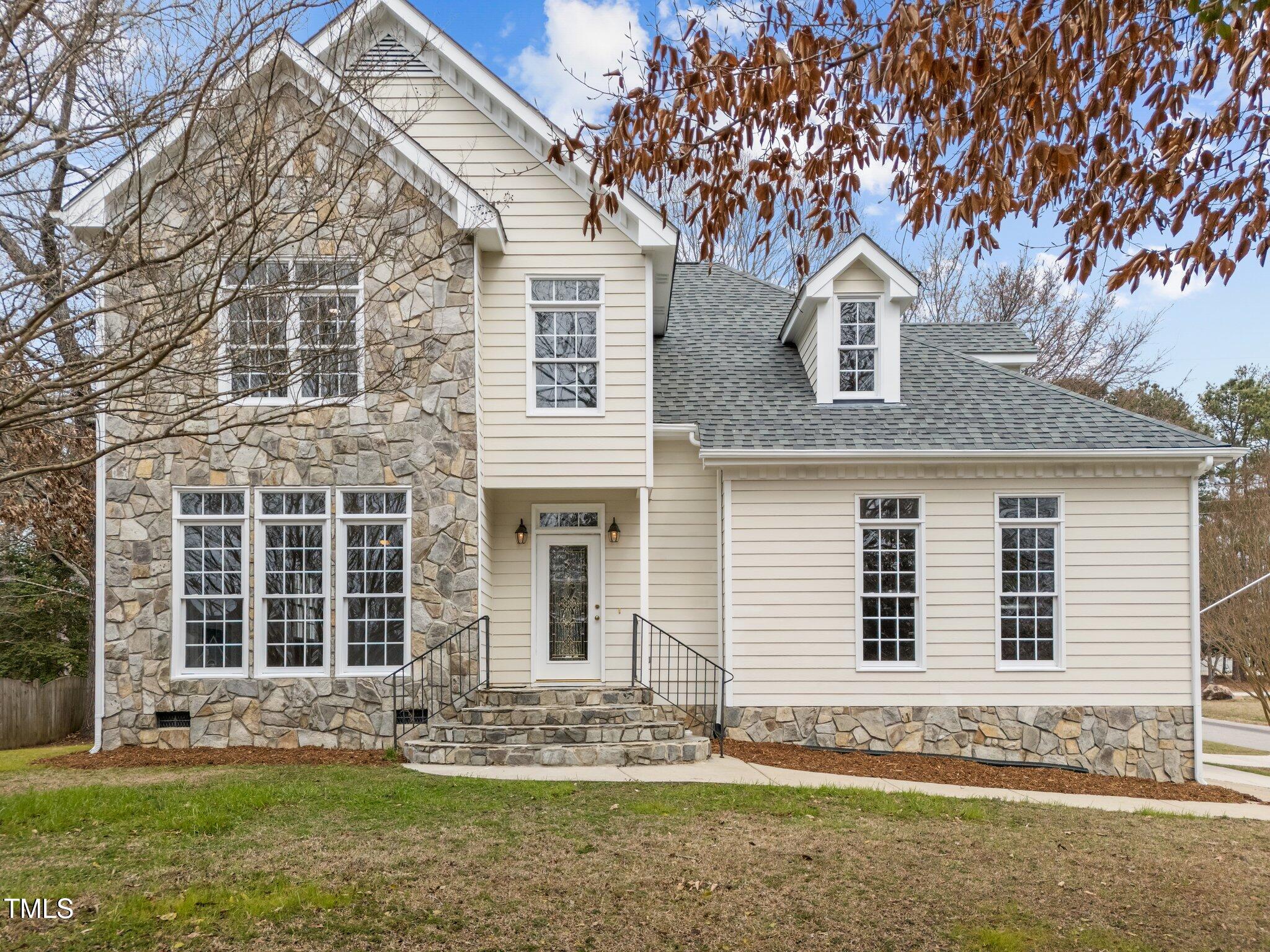 3525 La Costa Way Raleigh, NC 27610 - Photo 1 of 45 a front view of a house with a yard