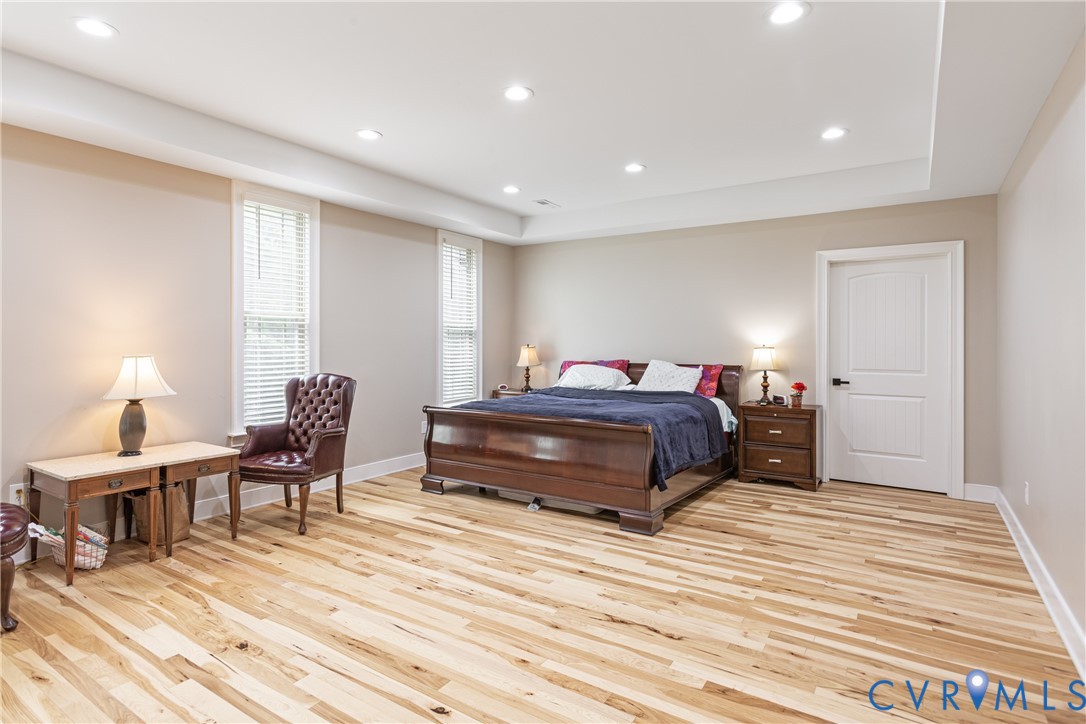 12554 Kain Road Glen Allen, VA 23059 - Photo 61 of 75 a bedroom with a bed and a desk