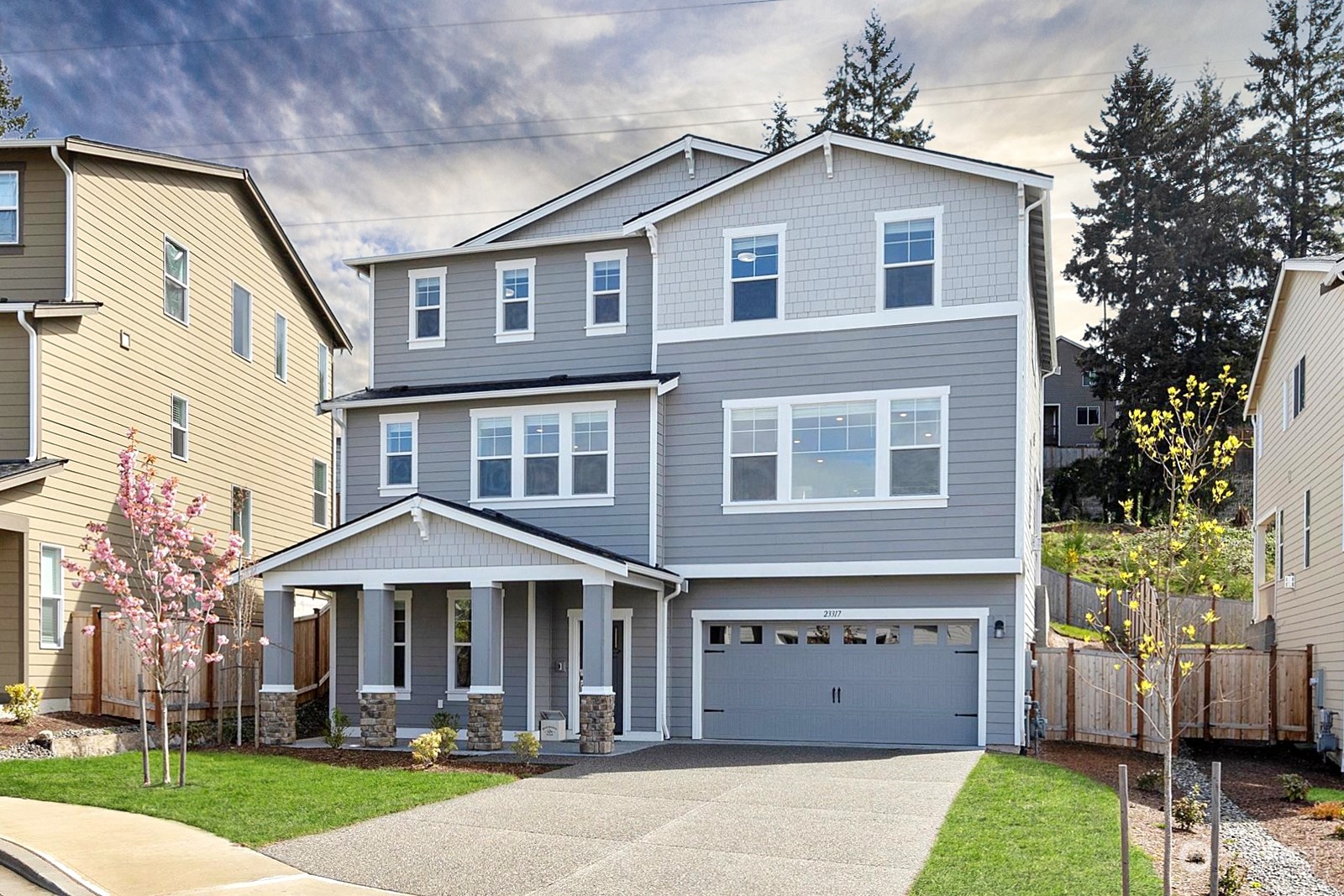 23317 41st Drive Southeast Bothell, WA 98021 - Photo 1 of 40 a front view of a house with yard