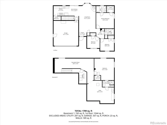 $465,000 | 175 Rushmore Street, Elizabeth, CO 80107