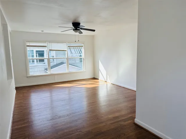 wooden floor in an empty room