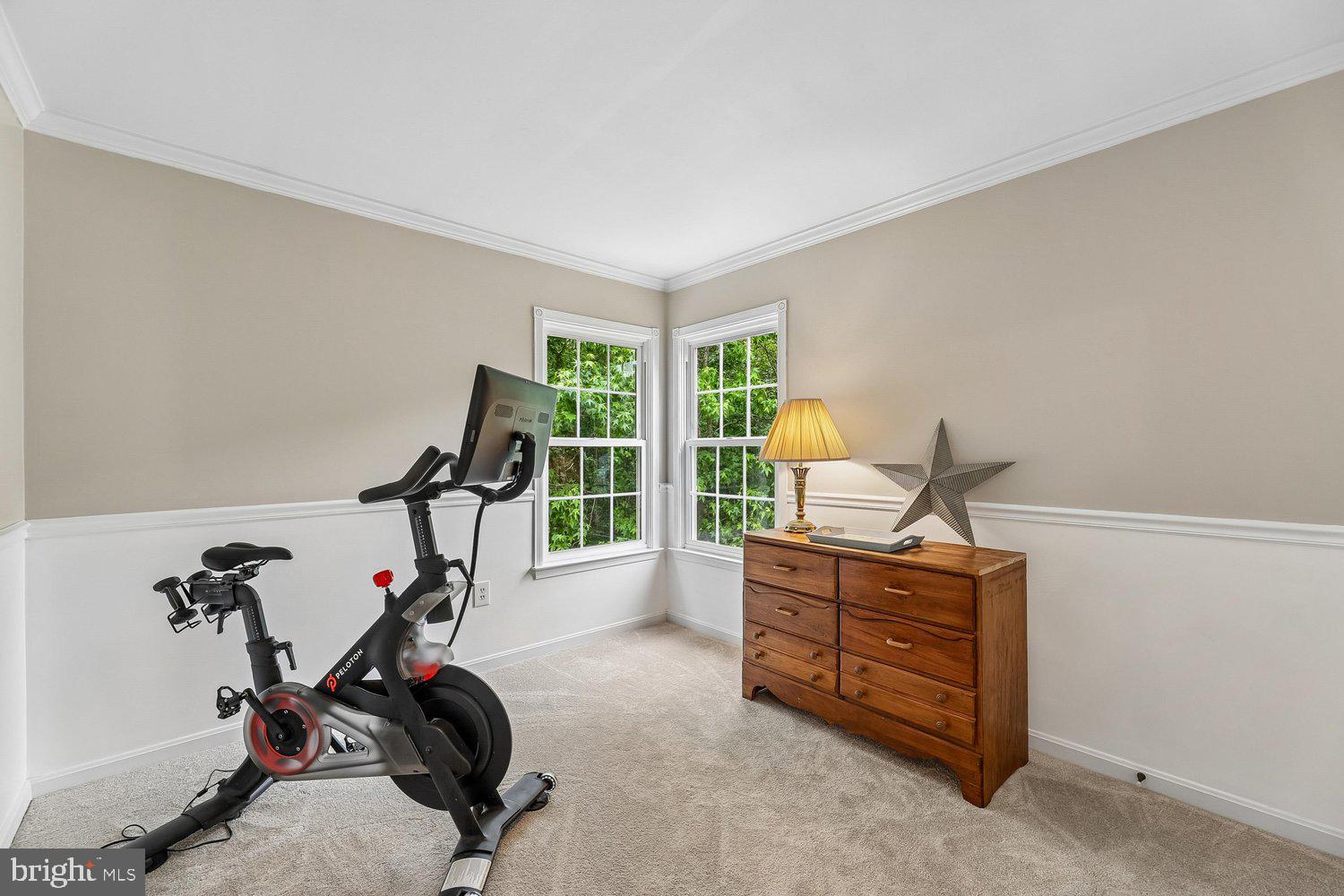 3707 Turn Back Trail Triangle, VA 22172 - Photo 40 of 55 a view of a room with gym equipment