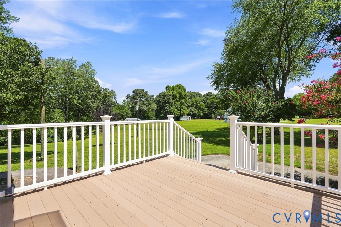 2981 Smokey Road Aylett, VA 23009 - Photo 80 of 84 Expansive outdoor deck with composite decking and