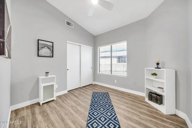 a view of livingroom with hardwood