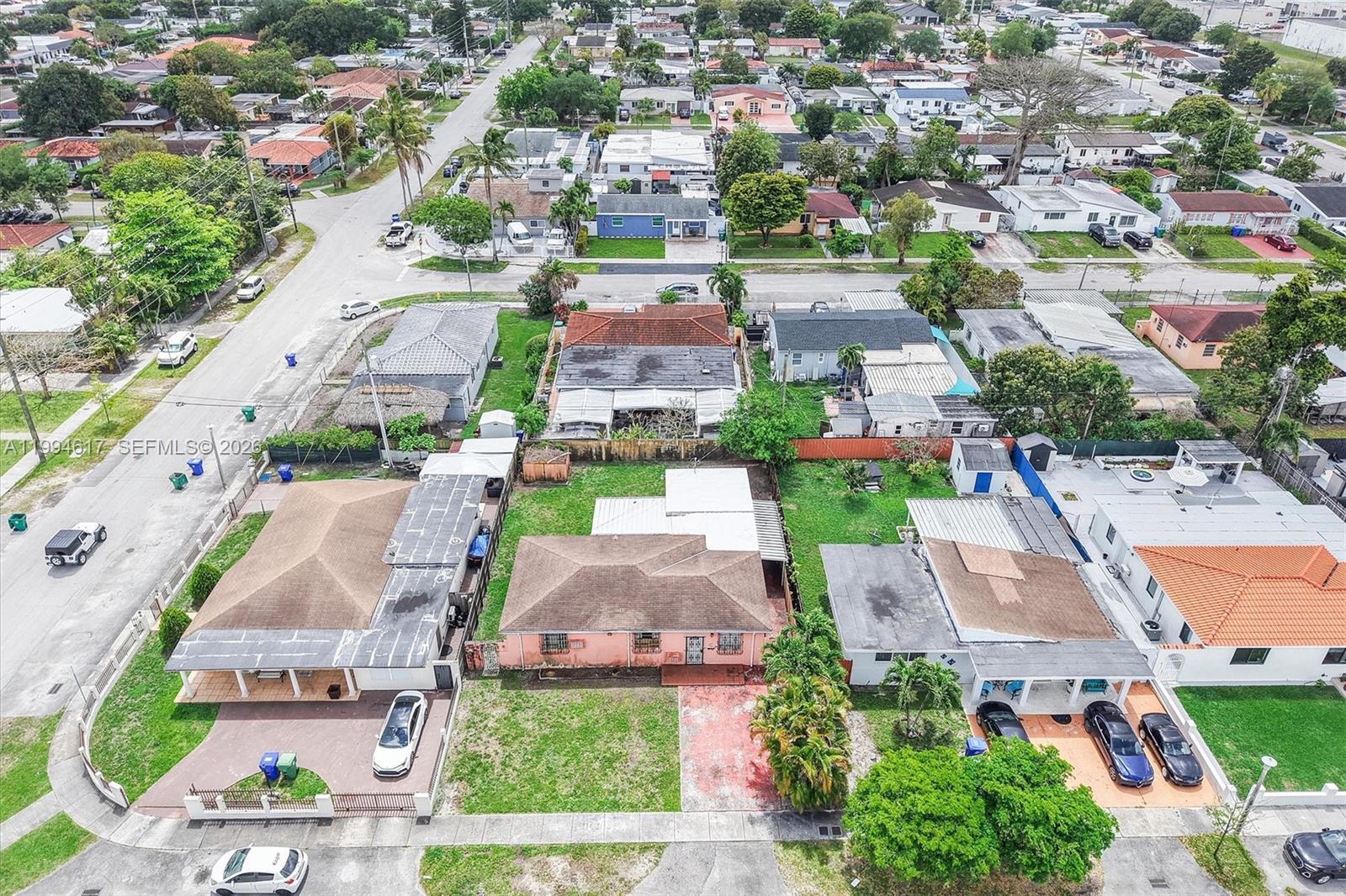 6810 Southwest 1st Street Miami, FL 33144 - Photo 15 of 17 an aerial view of residential houses with outdoor space