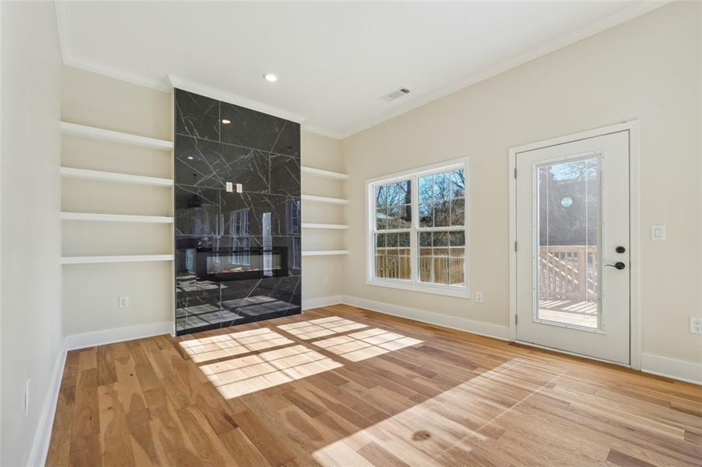 1620 Derry Avenue Southwest Atlanta, GA 30310 - Photo 21 of 47 a view of a room has wooden floor and a bathroom