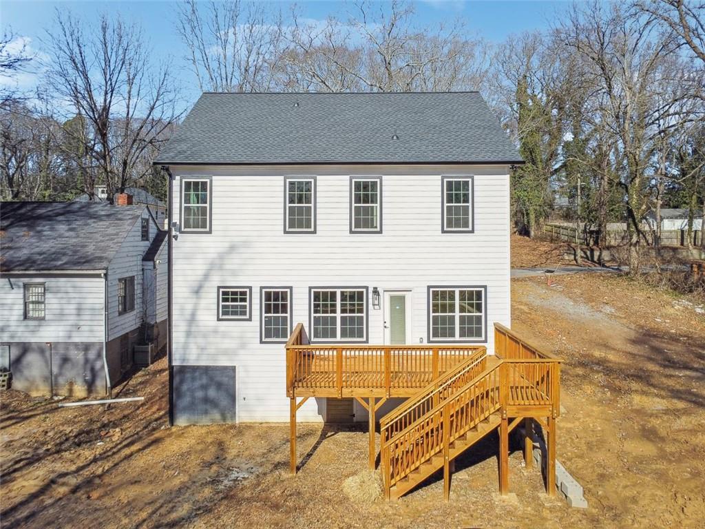 1620 Derry Avenue Southwest Atlanta, GA 30310 - Photo 42 of 47 a aerial view of a house with table and chairs