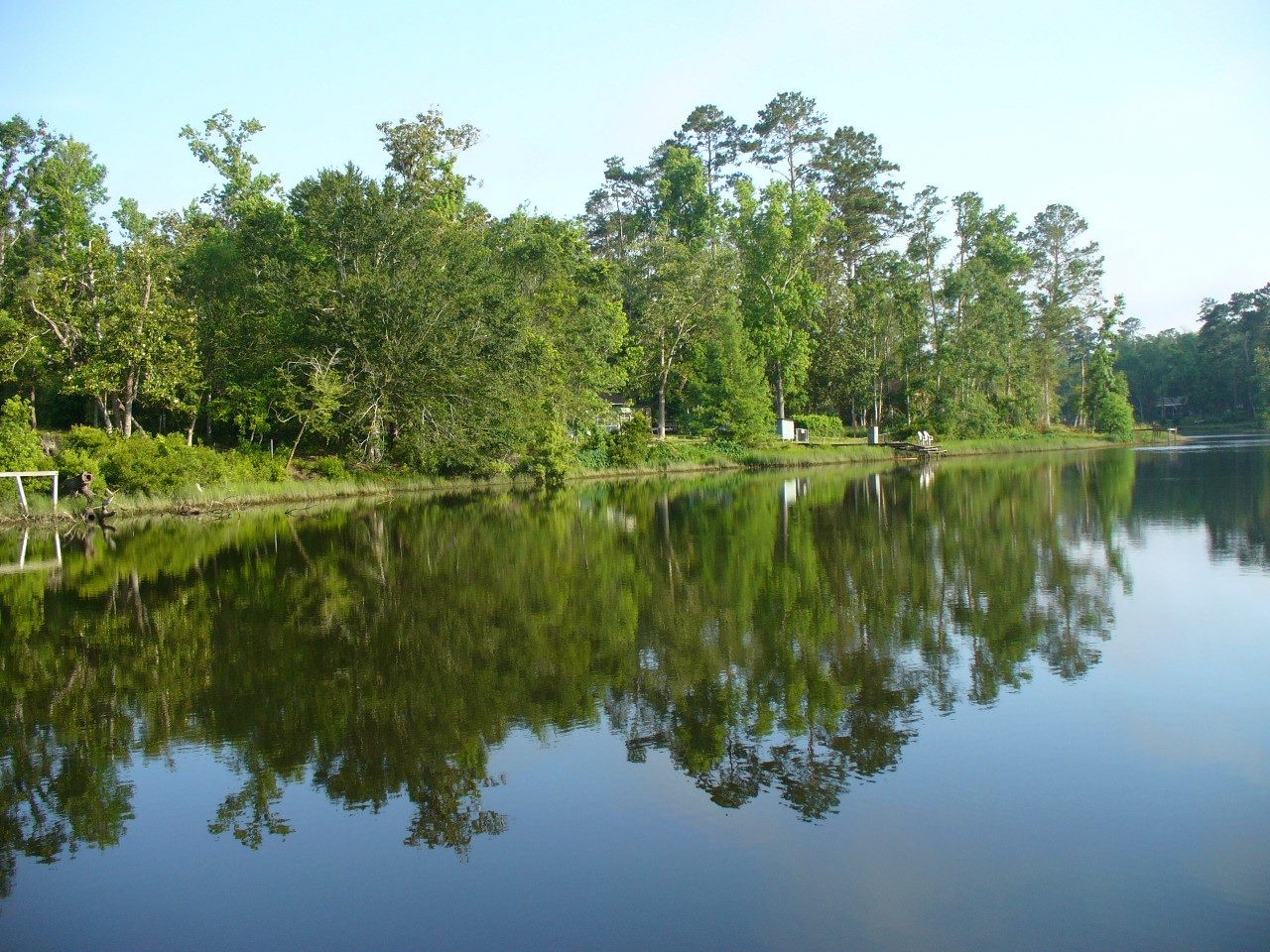 250 Bobby Baer Road Livingston, TX 77351 - Photo 4 of 4 a view of a lake with a mountain in the background