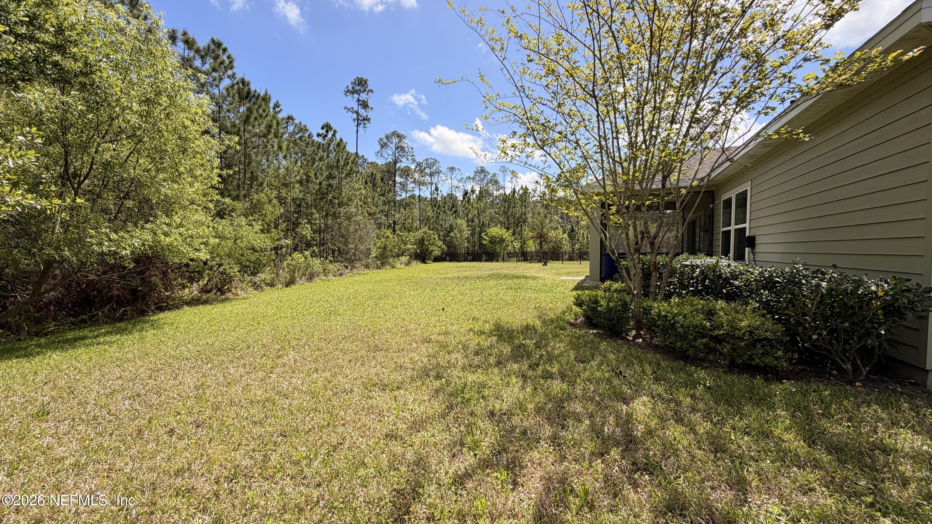 37 Saba Lane St. Augustine, FL 32092 - Photo 7 of 42 a view of backyard with green space