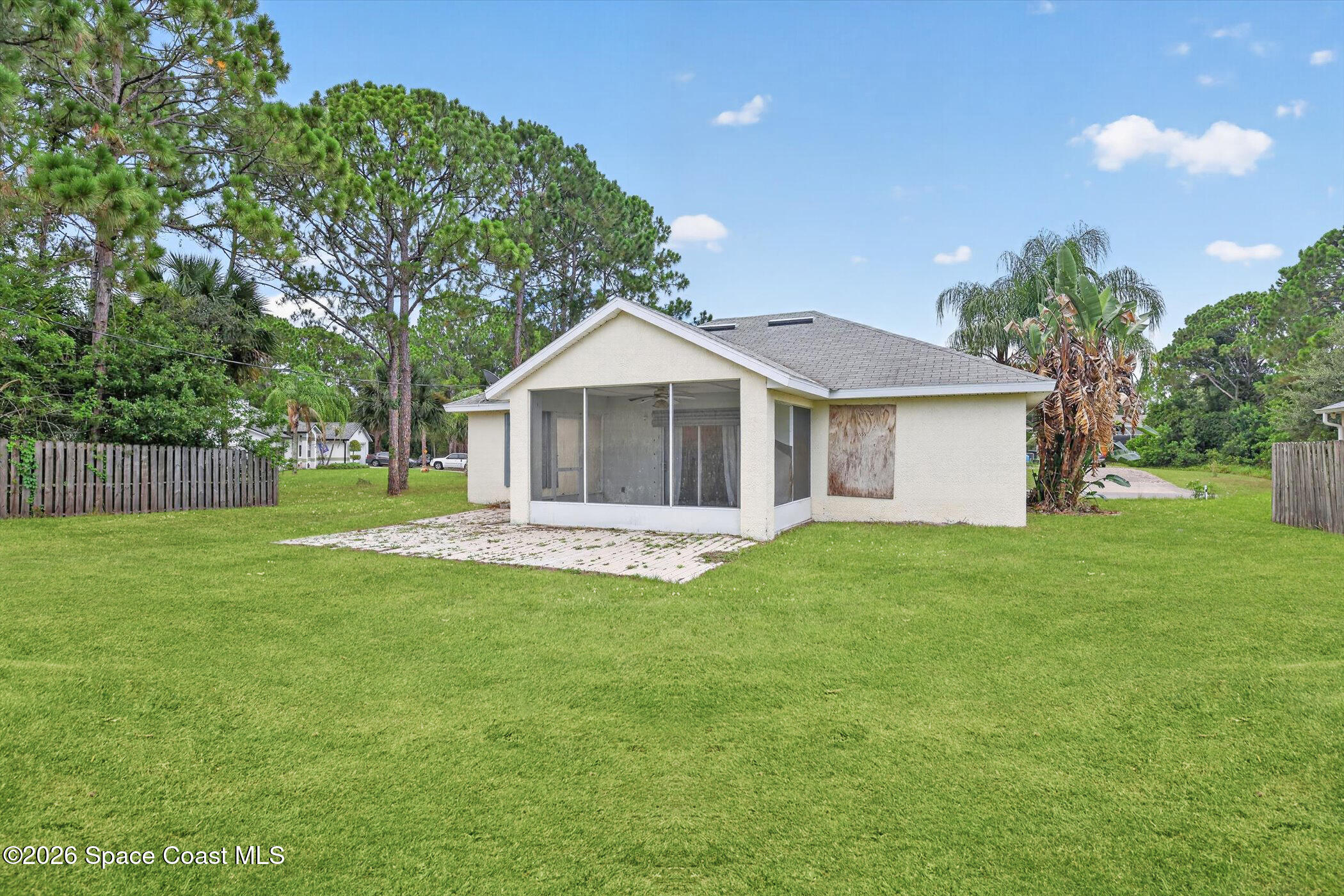 1091 Ray Road Southeast Palm Bay, FL 32909 - Photo 22 of 25 Back Yard