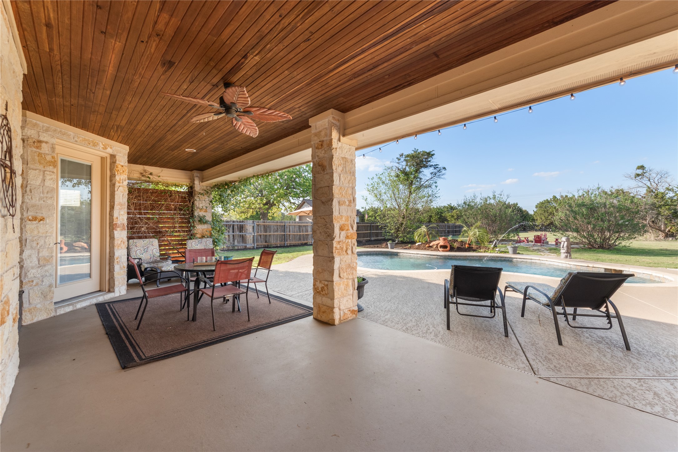 120 Layton Way Georgetown, TX 78633 - Photo 28 of 40 a outdoor space with furniture