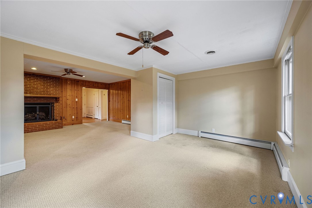 2831 Braidwood Road Richmond, VA 23225 - Photo 26 of 50 a view of empty room with ceiling fan