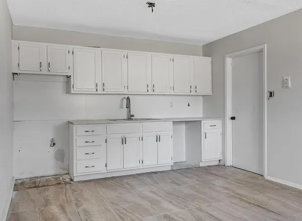 a view white cabinets