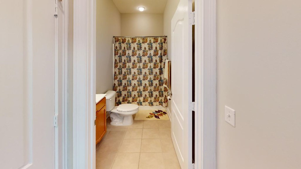 3811 Lunceston Way, Unit 105 Raleigh, NC 27613 - Photo 24 of 49 Guest Bath with Tub/Shower
