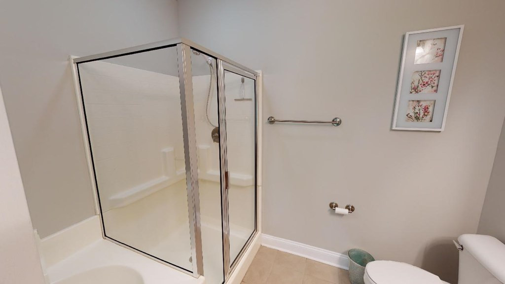 3811 Lunceston Way, Unit 105 Raleigh, NC 27613 - Photo 43 of 49 Master Shower