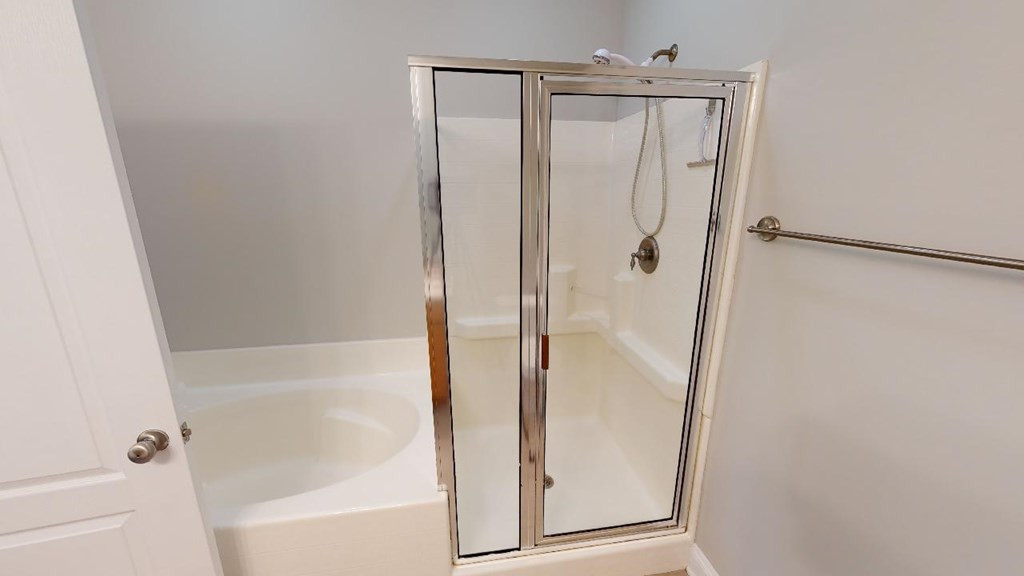 3811 Lunceston Way, Unit 105 Raleigh, NC 27613 - Photo 44 of 49 Master Tub/Shower