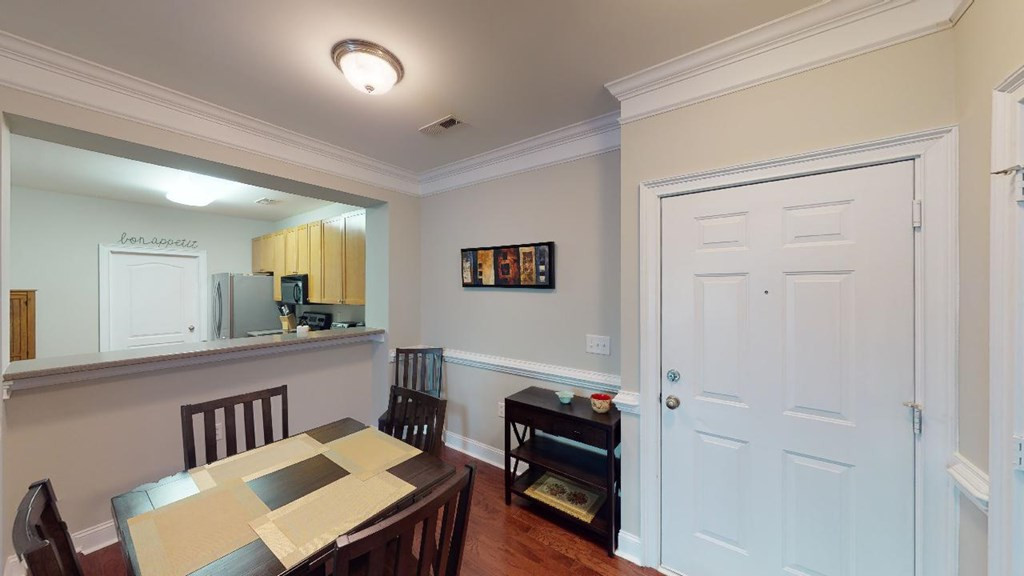 3811 Lunceston Way, Unit 105 Raleigh, NC 27613 - Photo 5 of 49 Dining Area & Pass Through