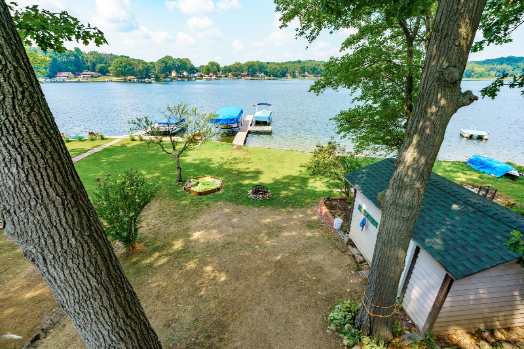 58360 Loop Road Three Rivers, MI 49093 - Photo 43 of 61 Drone Backyard