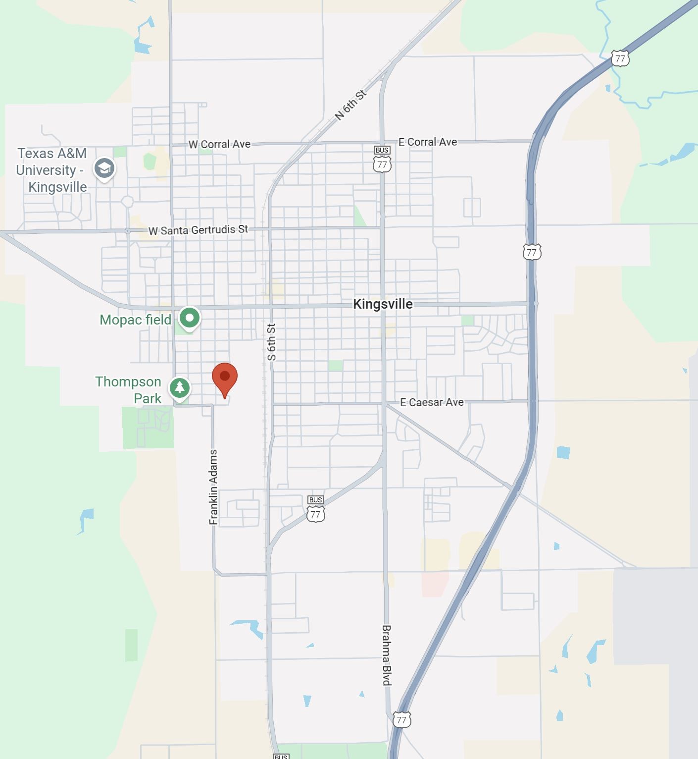 419 West Ragland Avenue Kingsville, TX 78363 - Photo 7 of 7 a bathroom with a shower