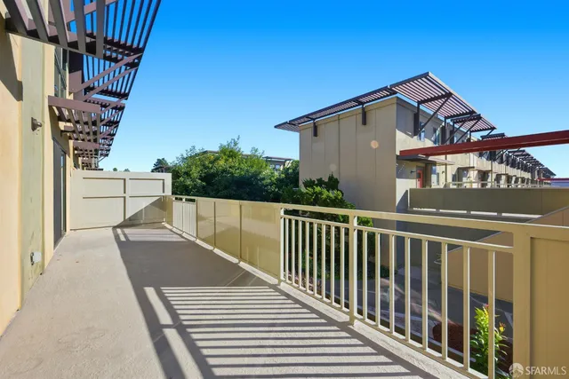 a view of a hallway with entryway