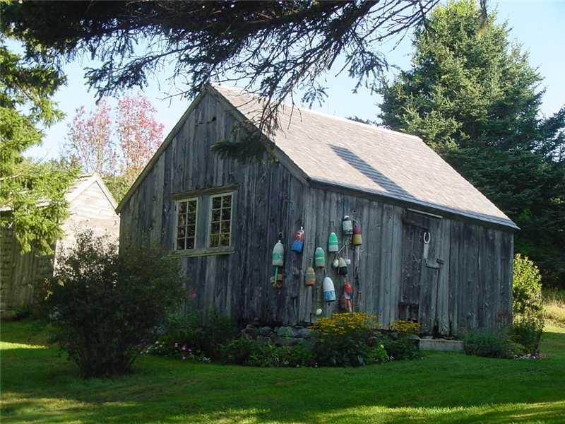 71 Davis Point Road Cushing, ME 04563 - Photo 26 of 32 Yard/Garden. Lovely border gardens...