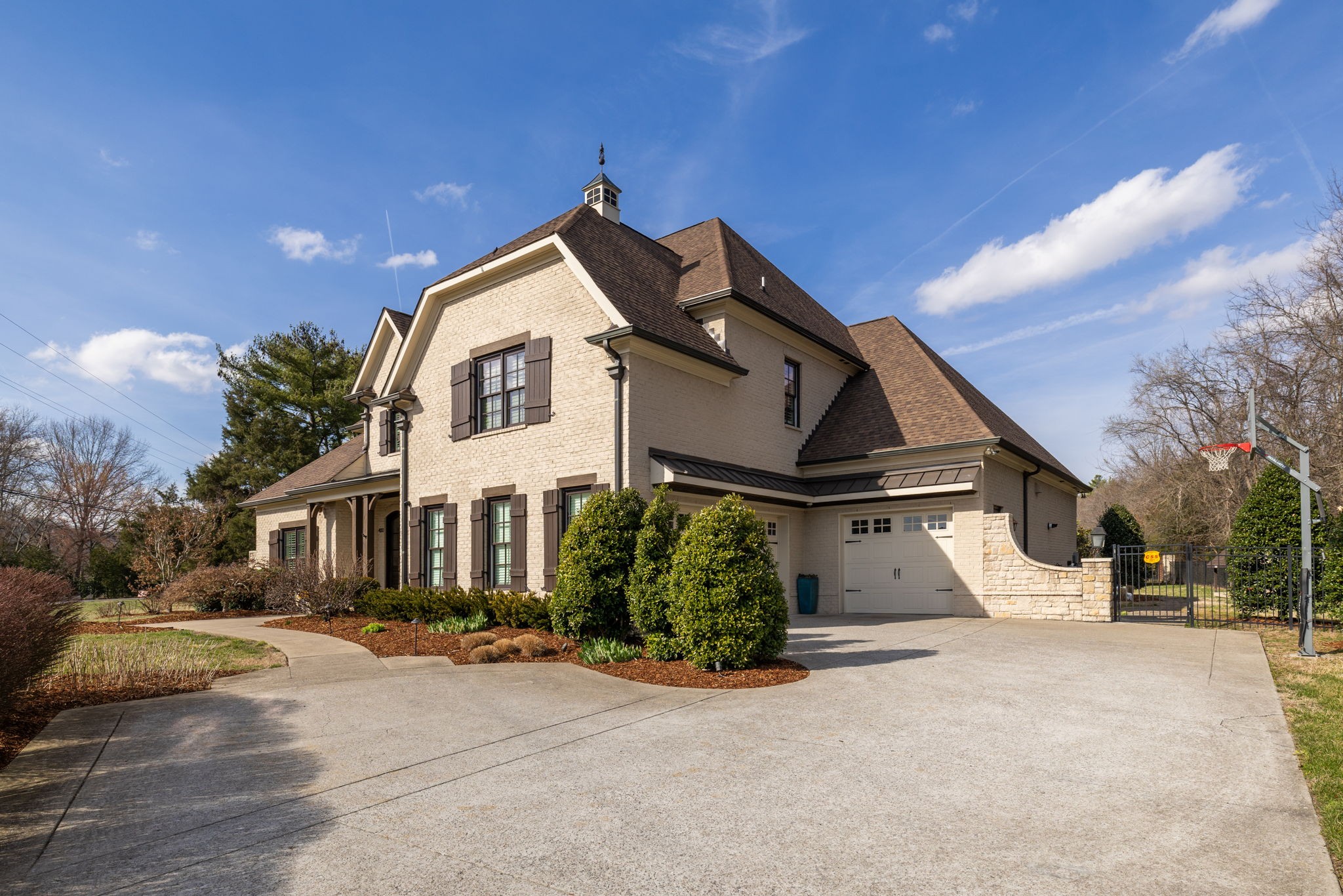 400 Ernest Rice Lane Franklin, TN 37069 - Photo 12 of 62 a front view of a house with a yard