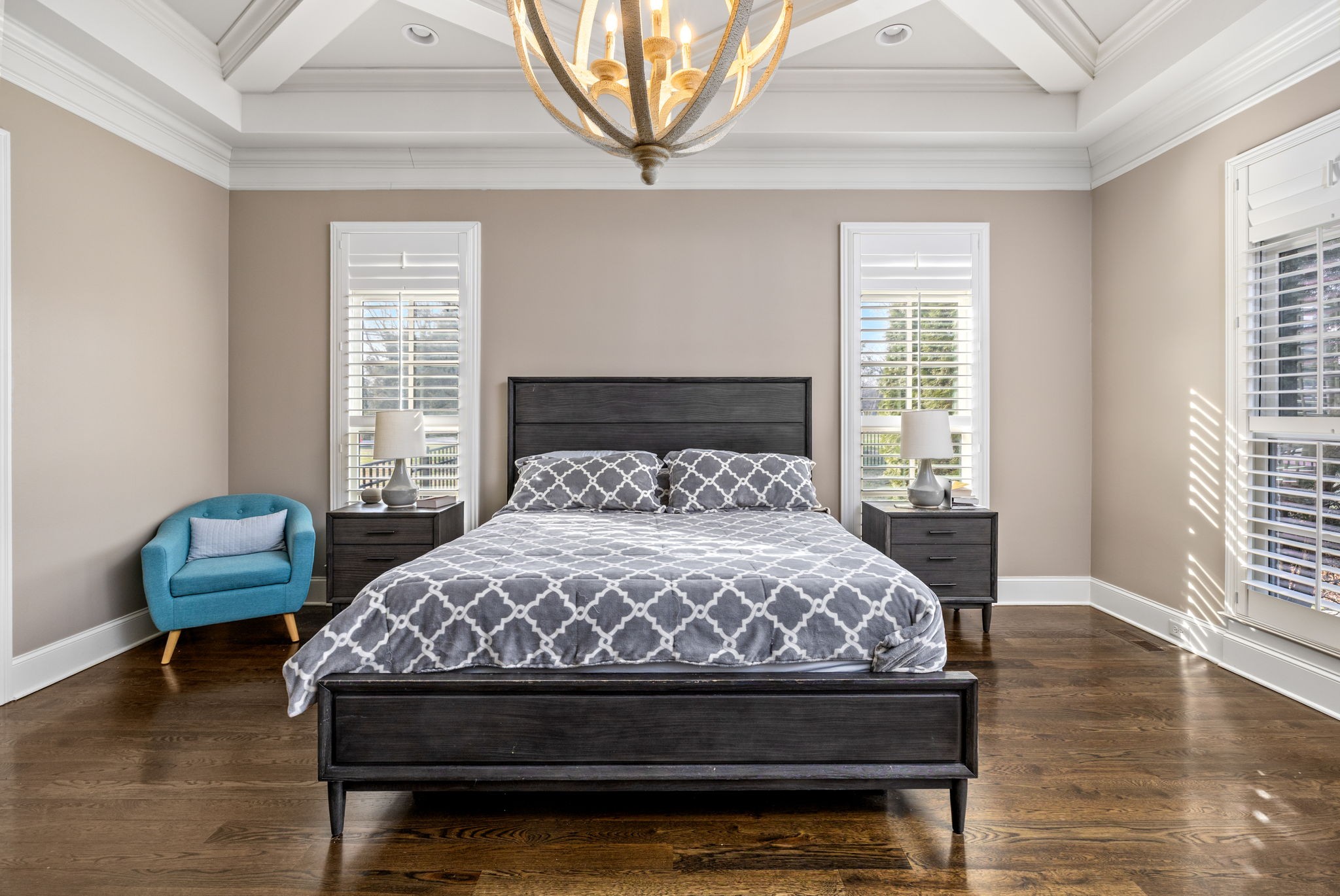 400 Ernest Rice Lane Franklin, TN 37069 - Photo 41 of 62 a bedroom with a bed a table and chair