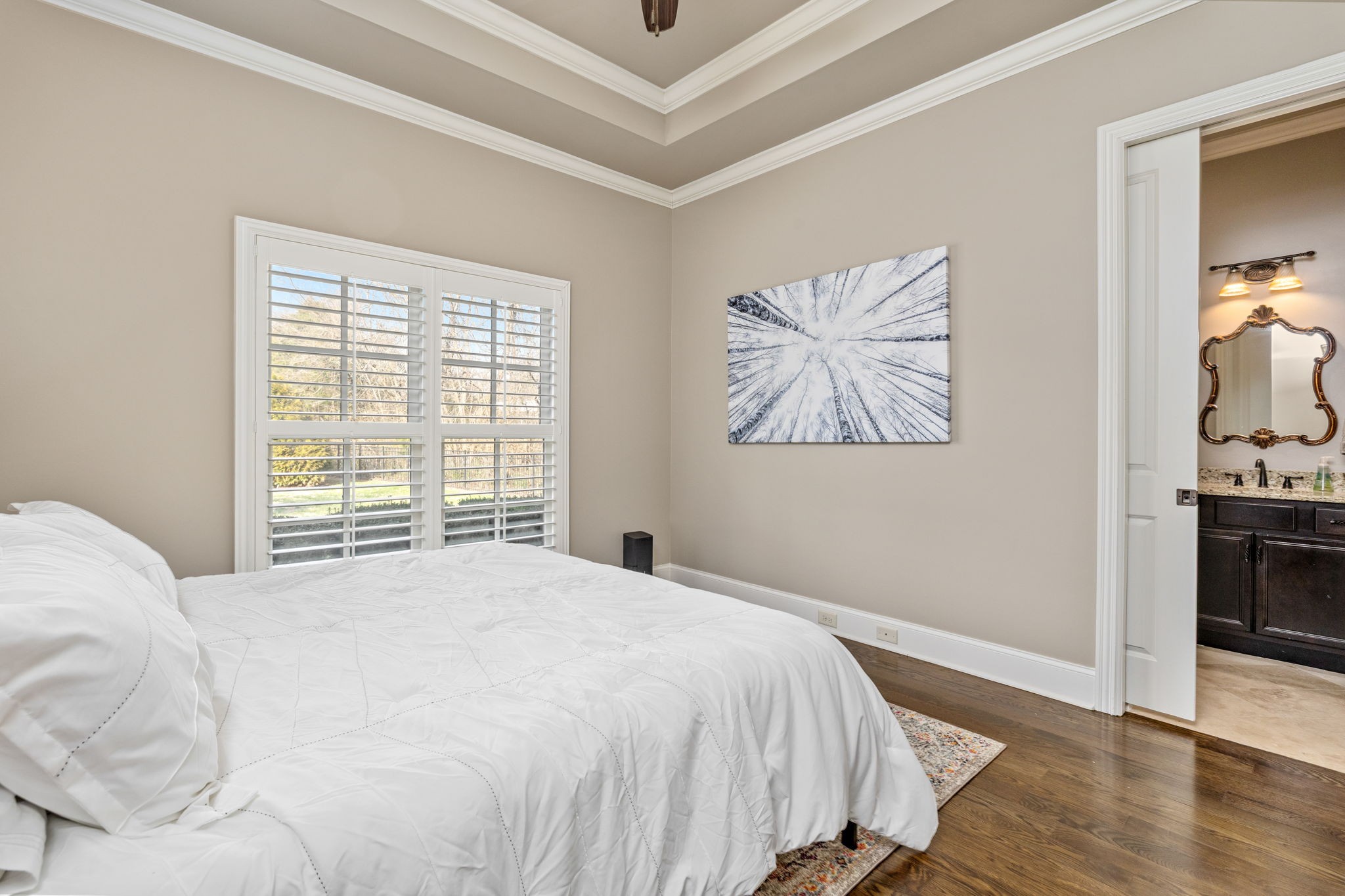 400 Ernest Rice Lane Franklin, TN 37069 - Photo 45 of 62 a bedroom with a bed and a window