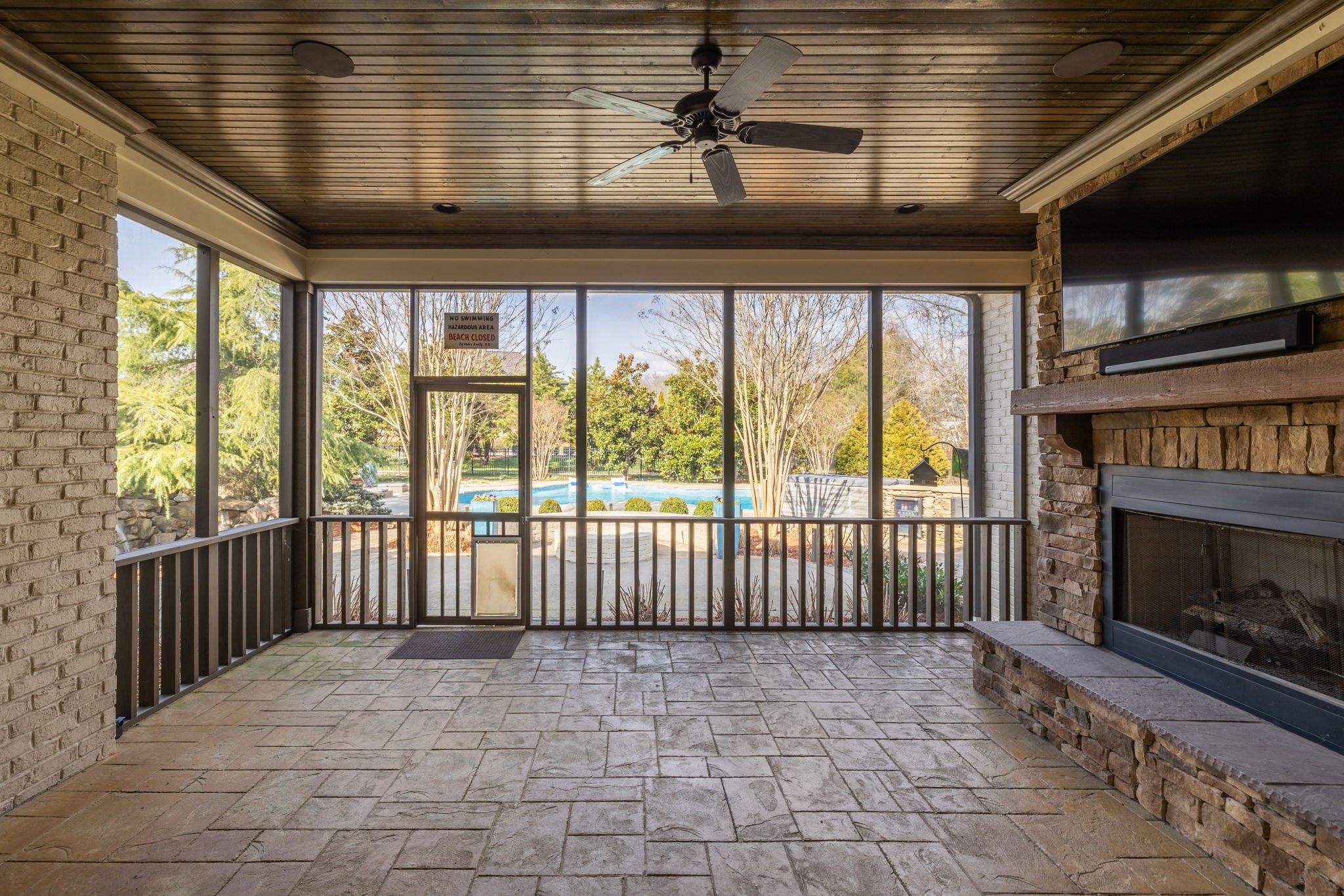 400 Ernest Rice Lane Franklin, TN 37069 - Photo 54 of 62 a view of entryway with a fireplace