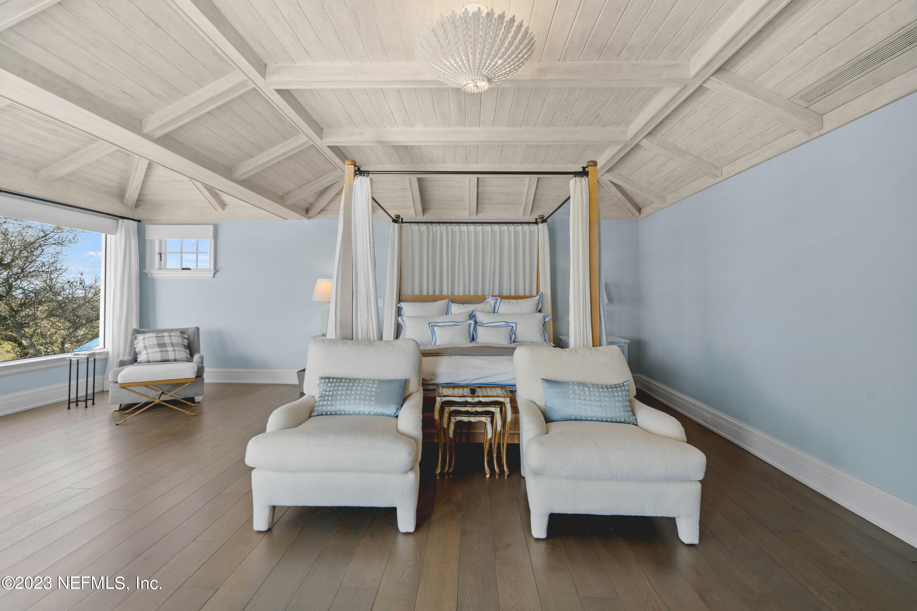 500 North Point Road St. Augustine, FL 32084 - Photo 41 of 102 a living room with furniture and a wooden floor