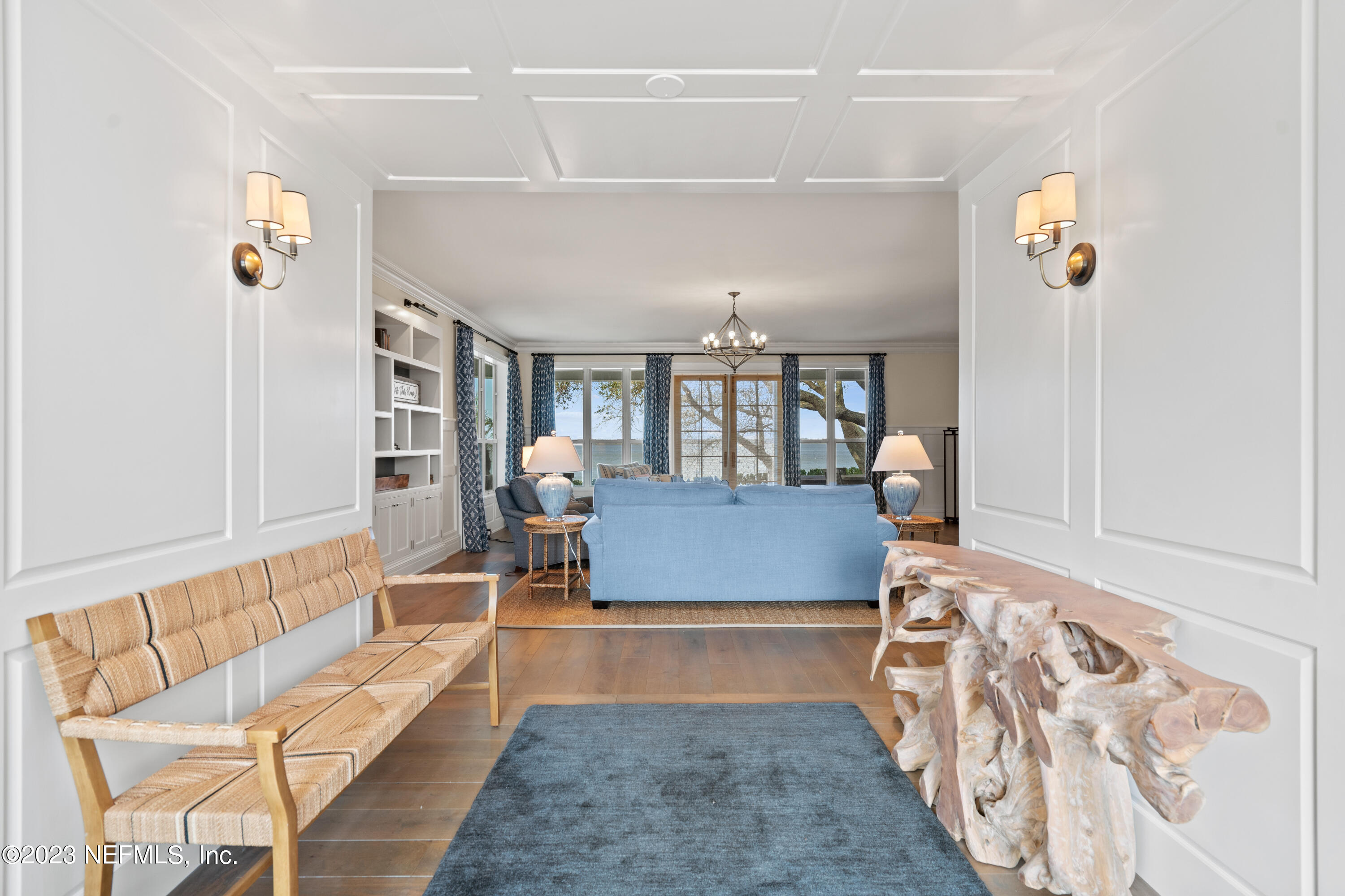 500 North Point Road St. Augustine, FL 32084 - Photo 9 of 102 a living room with furniture and wooden floor